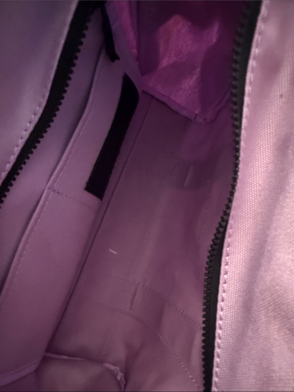 Marc Jacobs Lavender Canvas Tote medium size used - Picture 7 of 8